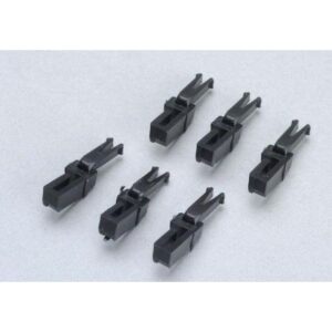 Gancio corto standard, 6 pezzi Scala H0