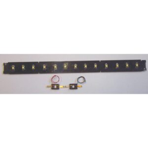 Kit di illuminazione a LED per carrozza passeggeri 111A / 112A Scala H0