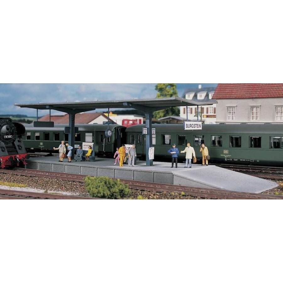 Pensilina della stazione “Burgstein” Scala H0 DS Modellismo Pensilina della stazione “Burgstein” Scala H0