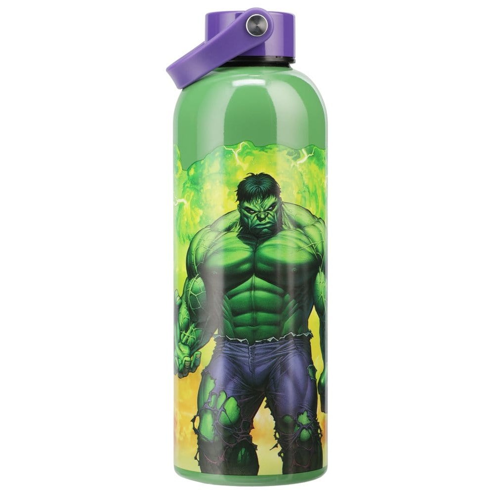Borraccia Marvel Universe in metallo Hulk with Carry Loop DS Modellismo Borraccia Marvel Universe in metallo Hulk with Carry Loop