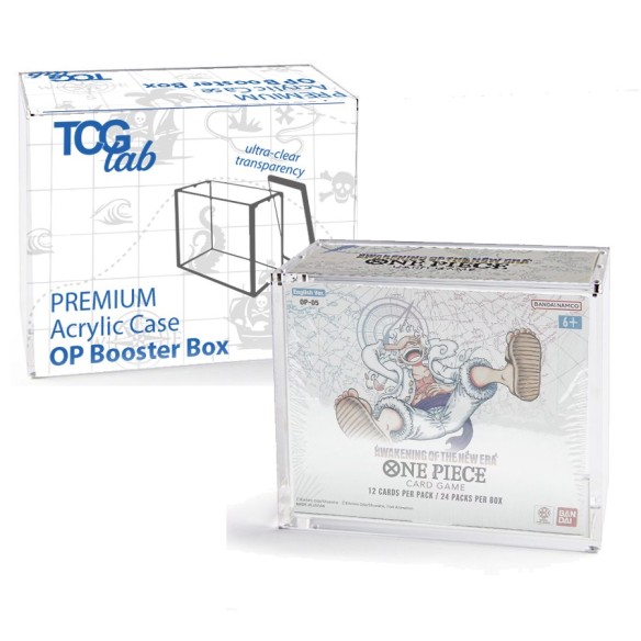 Tcglab - Premium Case Magnetico N50 Ultra Trasparente - OP Booster - (TL036) DS Modellismo Tcglab Premium Case Magnetico Ultra