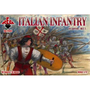 1/72 Italian infantry, 16th century set 1