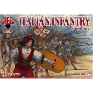 1/72 Italian infantry, 16th century set 2