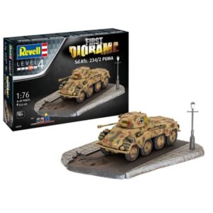 1/76 First Diorama Set - Sd.Kfz.234/2 Puma