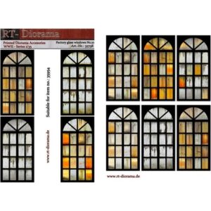 1/35 Printed Accesories: Factory in vetro Windows Nr.10