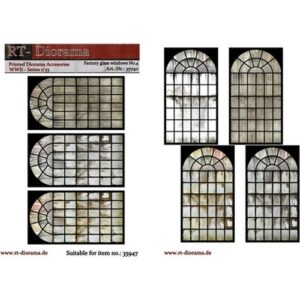 1/35 Printed Accesories: Factory in vetro Windows Nr.4