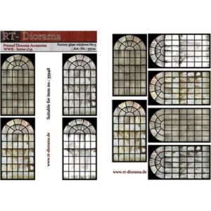 1/35 Printed Accesories: Factory in vetro Windows Nr.5