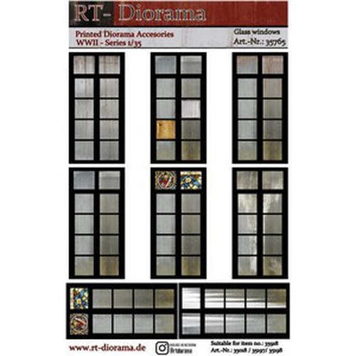 Printed Accesories: in vetro windows for 35018 DS Modellismo Printed Accesories: in vetro windows for 35018