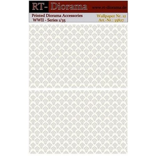 1/35 Printed Accesories: Wallpaper Nr.12 DS Modellismo 1/35 Printed Accesories: Wallpaper Nr.12