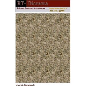 1/35 Printed Accesories: Granite Brown Floor Nr.8