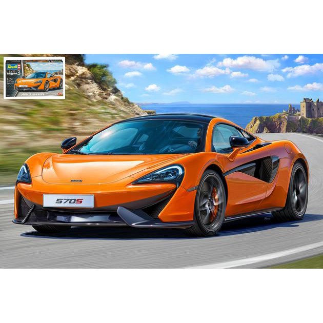 MC Laren 570S Kit 1:24 DS Modellismo MC Laren 570S Kit 1:24
