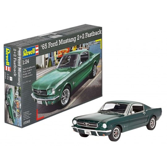 Ford Mustang 2+2 Fastback 1965 Kit 1:24 DS Modellismo Ford Mustang 2+2 Fastback 1965 Kit 1:24