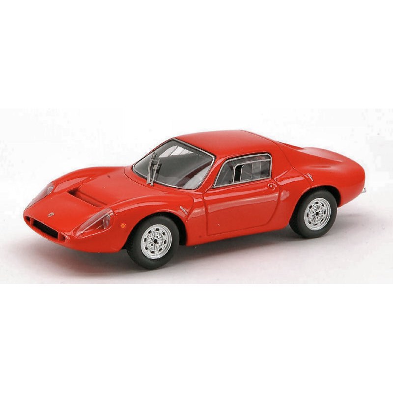 Fiat Abarth Ot 1300 1965 Red 1:43 DS Modellismo Fiat Abarth Ot 1300 1965 Red 1:43