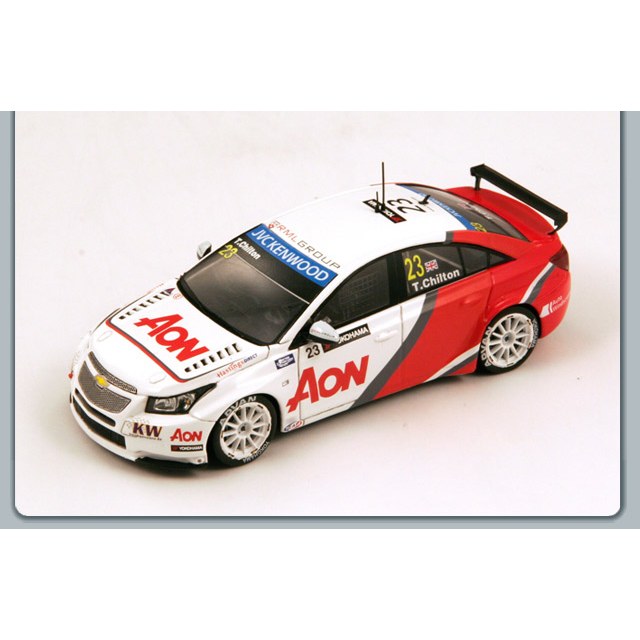 Chevrolet Cruze 1.6T N.23 WTCC 2013 Tom Chilton 1:43 DS Modellismo Chevrolet Cruze 1.6T N.23 WTCC 2013 Tom Chilton 1:43