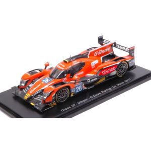 Oreca 07 Gibson N.26 DNF LM 2017 Rusinov-Thiriet-Lynn 1:43