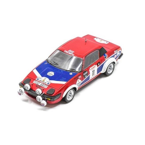 Triumph TR7 N.11 Winner Ypres 24 H Rally 1980 T.Pond-F.Gallagher DS Modellismo Triumph TR7 N.11 Winner Ypres 24 H Rally 1980 T.Pond-F.Gallagher