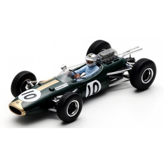 Brabham BT7 N.10 Italy GP 1965 Giancarlo Baghetti 1:43 DS Modellismo Brabham BT7 N.10 Italy GP 1965 Giancarlo Baghetti 1:43