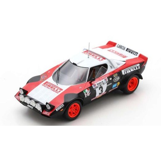Lancia Stratos HF N.3 Champ.Europe Rallyes 1978 Carello-Perissinot DS Modellismo Lancia Stratos HF N.3 Champ.Europe Rallyes 1978 Carello-Perissinot