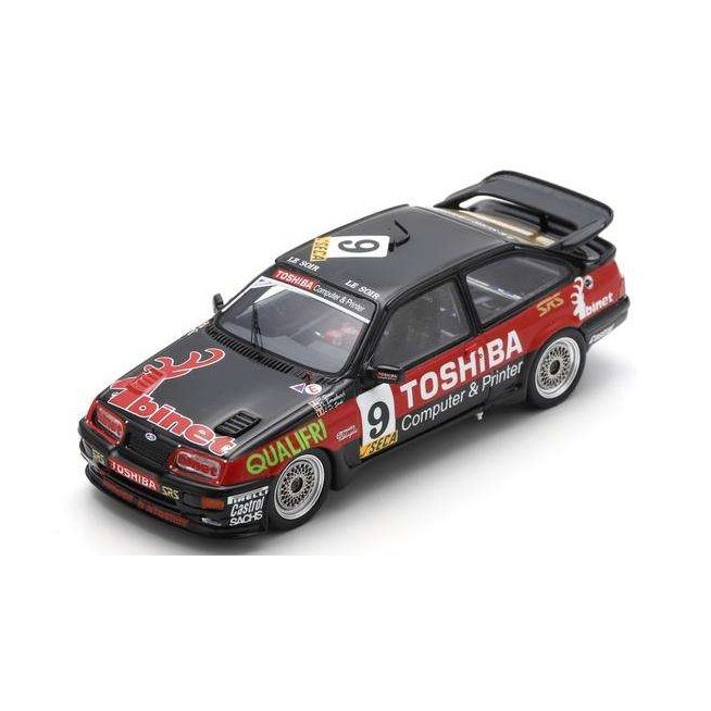 Ford Sierra RS Cosworth N.9 24 H Spa 1989 Bornebusch-De Sordi-Slaus 1:43 DS Modellismo Ford Sierra RS Cosworth N.9 24 H Spa 1989 Bornebusch-De Sordi-Slaus 1:43