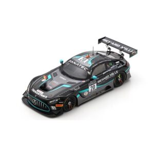 Mercedes GT3 N.20 24 H Spa 2021 Pierburg-Kurtz-Braun-Baumann 1:43