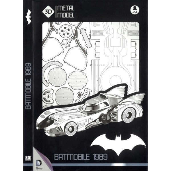 Batmobile 1989 DC Comics Big DS Modellismo Batmobile 1989 DC Comics Big