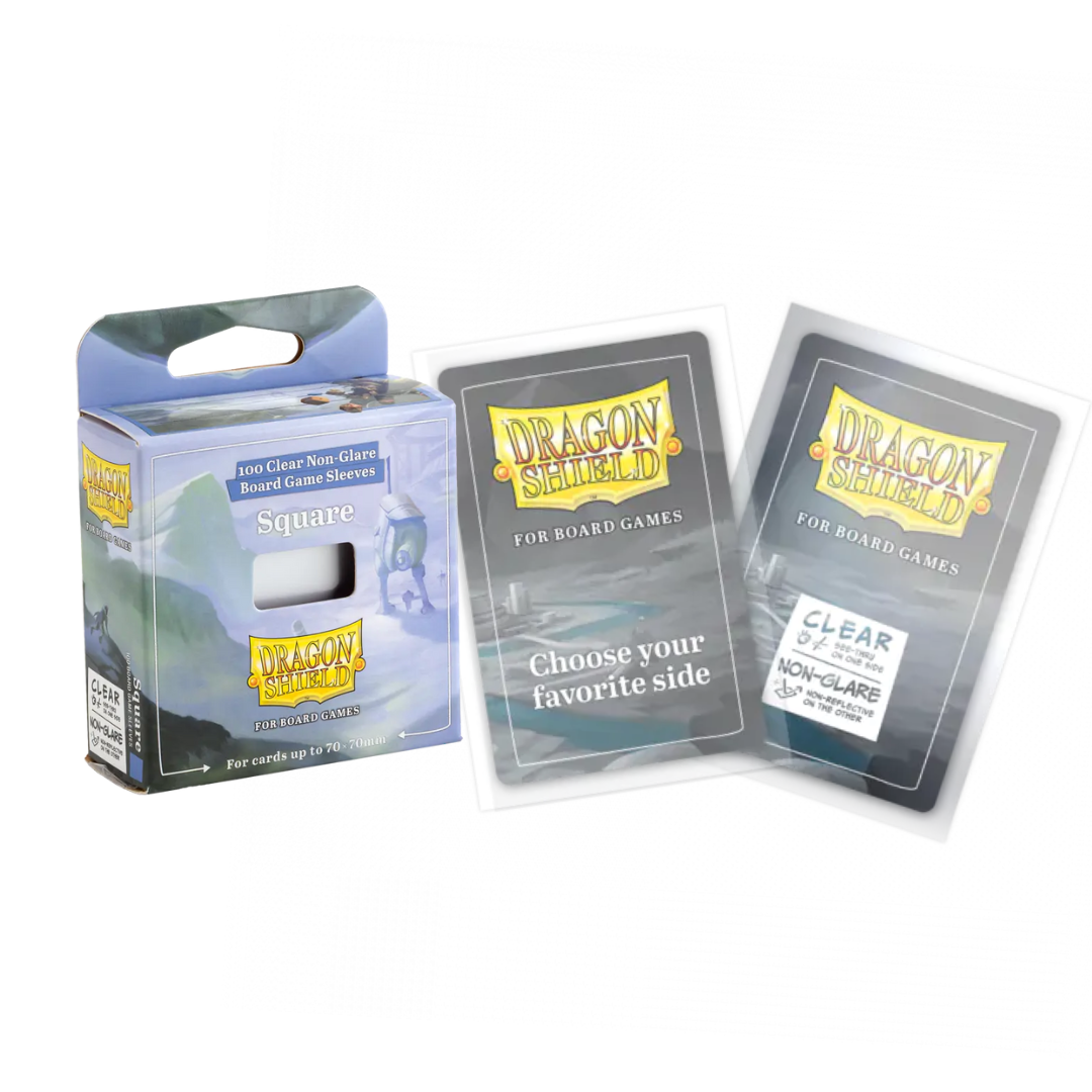 DS Board Game Sleeves - Square 70X70 (100) - (AT-60207) DS Modellismo DS Board Game Sleeves Square 70X70 (100)