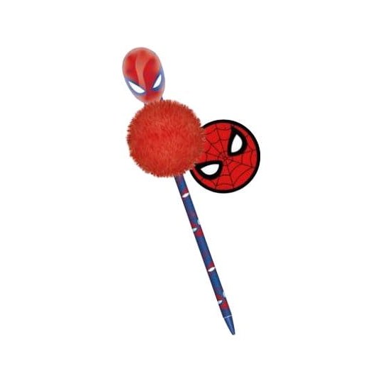 Penna Spider-Man Pom Pom Red, White and Blue Display (9) DS Modellismo Penna Spider-Man Pom Pom Red, White and Blue Display (9)