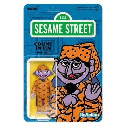 Sesame Street ReAction Action Figure Wave 06 Count Von Count (PJs) 10 cm DS Modellismo Sesame Street ReAction Action Figure Wave 06 Count Von Count (PJs) 10 cm
