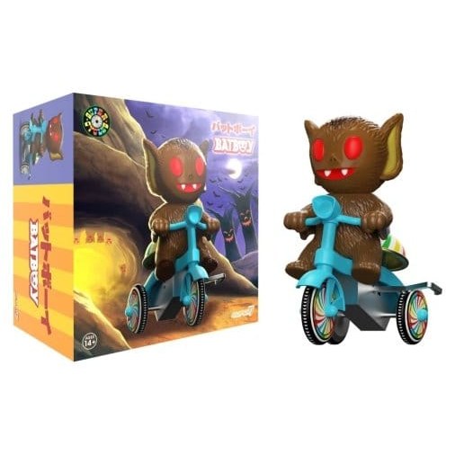 Super7 Super Cycles Vehicle Bat Boy (Brown w/ Blue Trike) DS Modellismo Super7 Super Cycles Vehicle Bat Boy (Brown w/ Blue Trike)