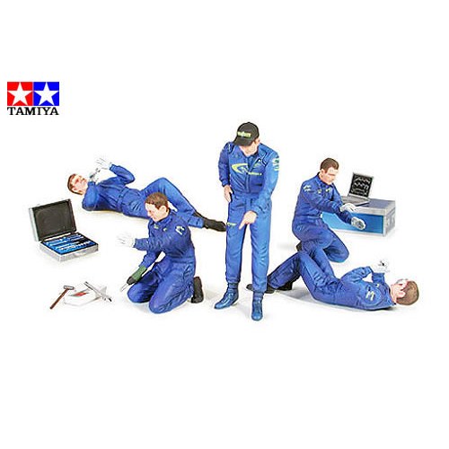 1/24 Rally Mechanics Set DS Modellismo 1/24 Rally Mechanics Set