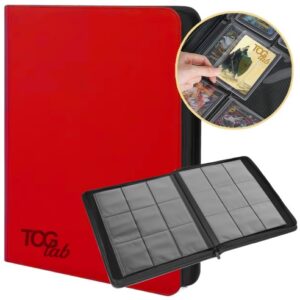 Tcglab Album per Toploader 9 Tasche Rosso