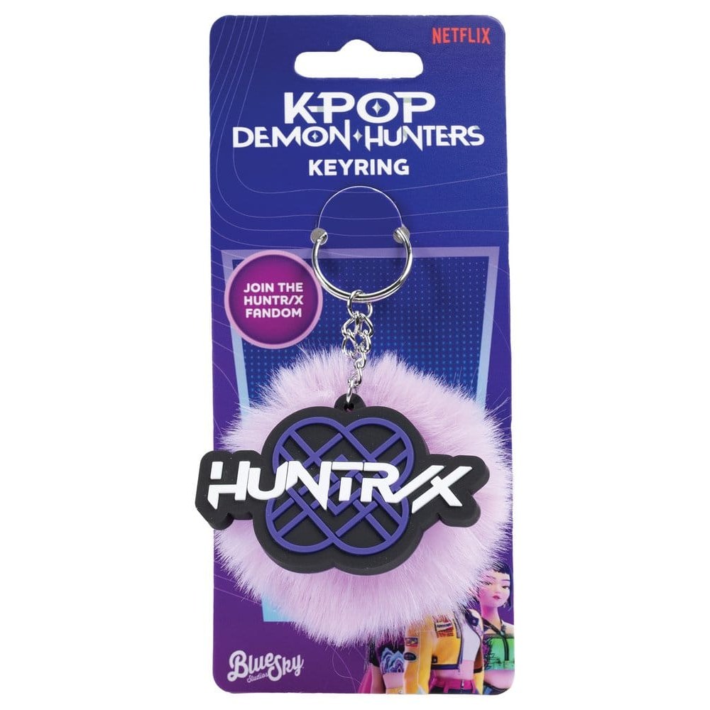 Portachiavi KPop Demon Hunters Pom Pom Huntr/x DS Modellismo Portachiavi KPop Demon Hunters Pom Pom Huntr/x