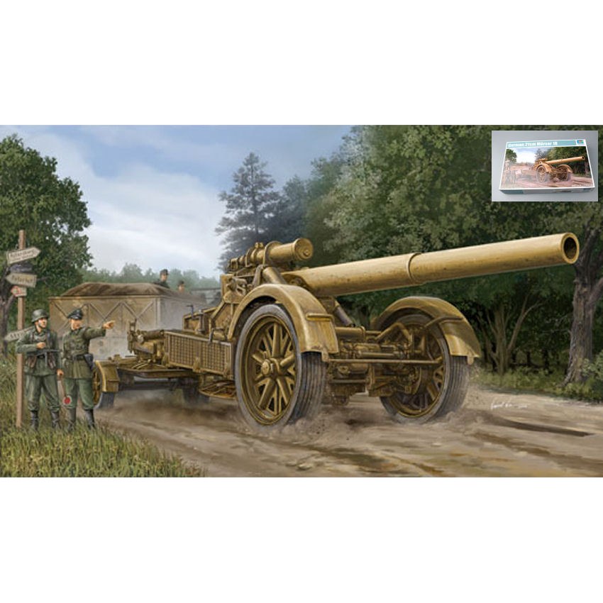 German cm 21 Morser Kit 1:35 DS Modellismo German cm 21 Morser Kit 1:35