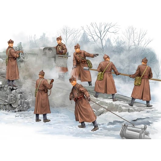 Soviet B-4 Artillery Crew DS Modellismo Soviet B-4 Artillery Crew