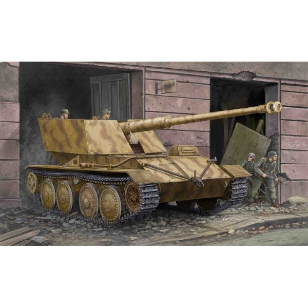 Krupp Ardelt Waffentrager 88 mm PAK-43 DS Modellismo Krupp Ardelt Waffentrager 88 mm PAK-43
