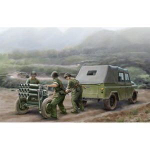 Milytary Jeep Type 63 107 mm Rocket Launcher