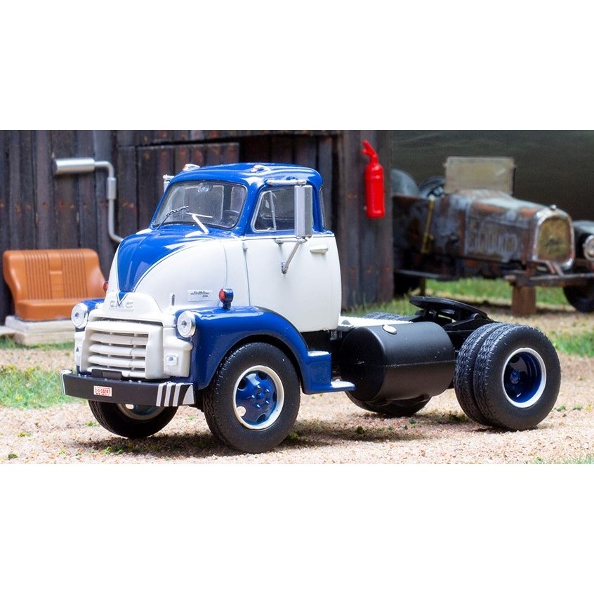 GMC 950 Coe 1954 White/Blue 1:43 DS Modellismo GMC 950 Coe 1954 White/Blue 1:43