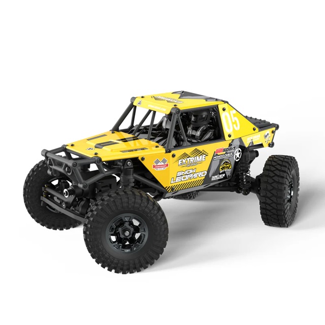 1/24 Snow Leopard 4WD Brushless RTR RC Rock Crawler - Yellow DS Modellismo Snow Leopard 4WD Brushless Rtr RC Rock