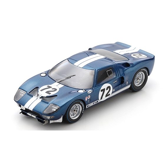 Ford GT40 N.72 3rd 2000 Km Daytona 1965 B.Bondurant-R.Ginther 1:43 DS Modellismo Ford GT40 N.72 3rd 2000 Km Daytona 1965 B.Bondurant-R.Ginther 1:43