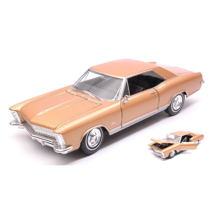 Buick Riviera Gran Sport 1965 Gold 1:24-27 DS Modellismo Buick Riviera Gran Sport 1965 Gold 1:24-27