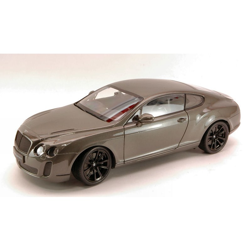 Bentley Continental GT Supersports 2009 Gun Silver 1:18 DS Modellismo Bentley Continental GT Supersports 2009 Gun Silver 1:18
