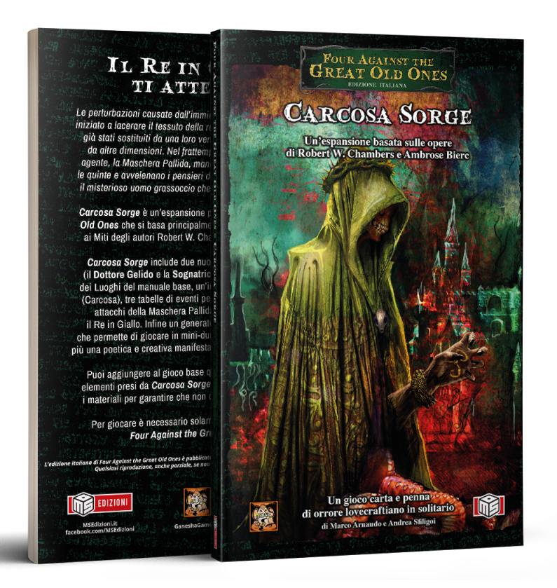 Four Against the Great Old Ones - Carcosa Sorge DS Modellismo Four Against Great Old Ones Carcosa Sorge