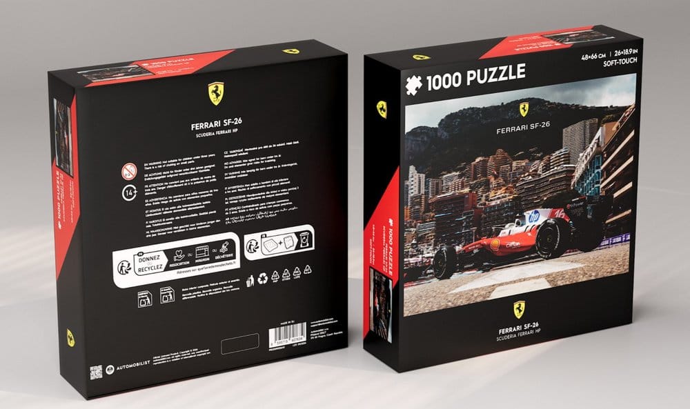 Puzzle Scuderia Ferrari HP SF-26 - 2026 Season 48 x 66 cm (1000 Pieces) DS Modellismo Puzzle Scuderia Ferrari HP SF-26 2026 Season