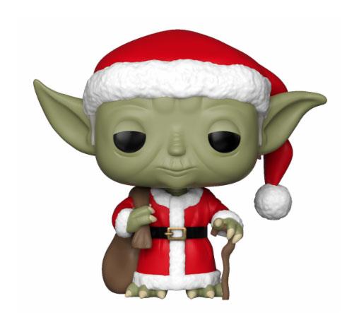 Star Wars POP! Vinyl Bobble-Head Holiday Santa Yoda 9 cm DS Modellismo Star Wars POP! Bobble-Head Holiday Santa