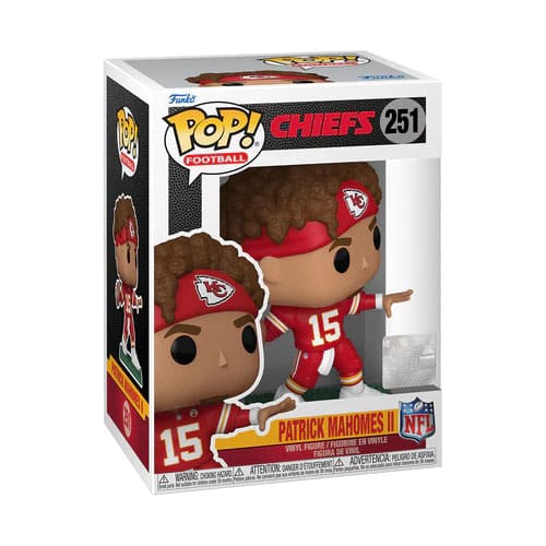 NFL: Legends POP! Sports Vinyl Figure Chiefs- Patrick Mahomes II(2023) 9 cm DS Modellismo Nfl: Legends POP! Sports Chiefs- Patrick