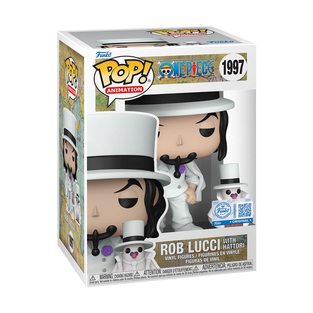 One Piece POP!&Buddy Animation Vinyl Figures Rob Lucci with Hattori w/Chase 10 cm Assortment (6) - Damaged packaging DS Modellismo One Piece POP!&Buddy Animation Rob Lucci