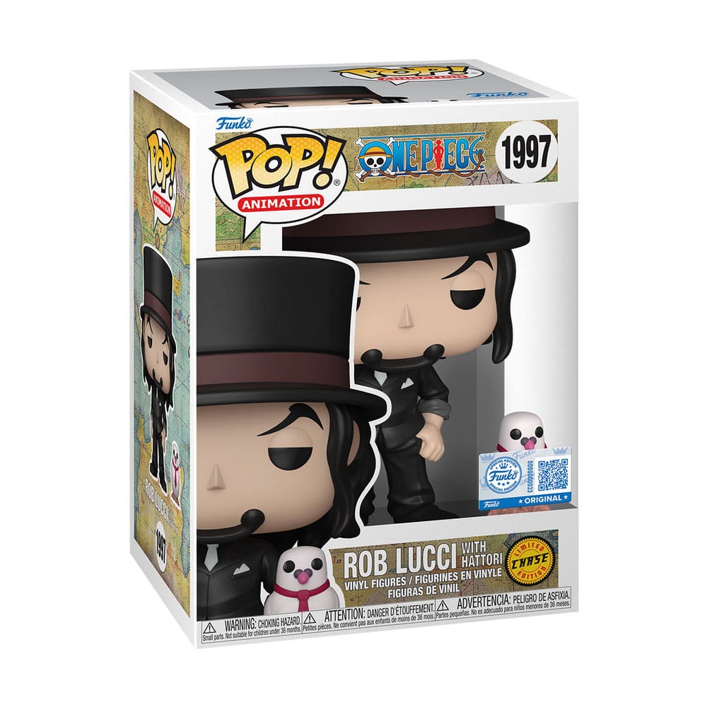 One Piece POP!&Buddy Animation Vinyl Figures Rob Lucci with Hattori w/Chase 10 cm Assortment (6) - Damaged packaging DS Modellismo One Piece POP!&Buddy Animation Rob Lucci