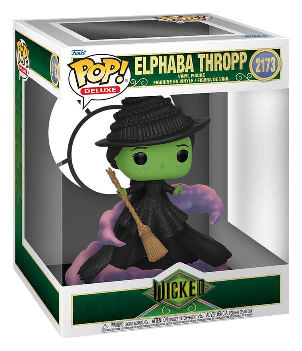 Wicked POP! Deluxe Vinyl Figure Elphaba (DG) 9 cm DS Modellismo Wicked POP! Deluxe Elphaba (Dg) Funko - vista 2