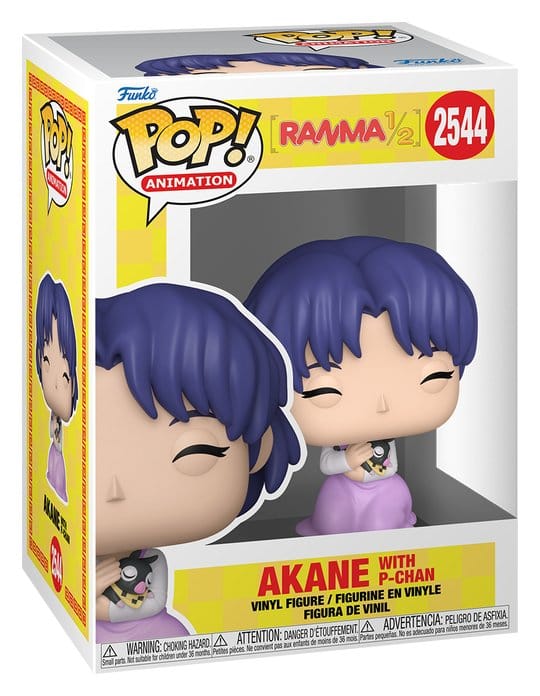Ranma 1/2 POP! Animation Vinyl Figure Akane & P-Chan 9 cm DS Modellismo Ranma POP! Animation Akane & P-Chan Funko - vista 2