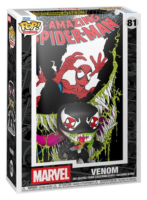 Marvel POP! Comic Covers Vinyl Figure Amazing Spider-Man #346 (Venom) 9 cm DS Modellismo Marvel POP! Comic Covers Amazing Spider-Man
